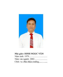 Đinh Ngọc Văn