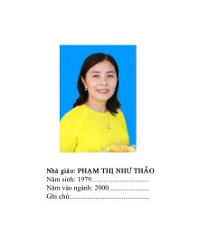 Phạm Thị Như Thảo