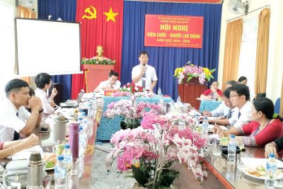 Hội nghị viên chức và người lao động năm học 2024-20245