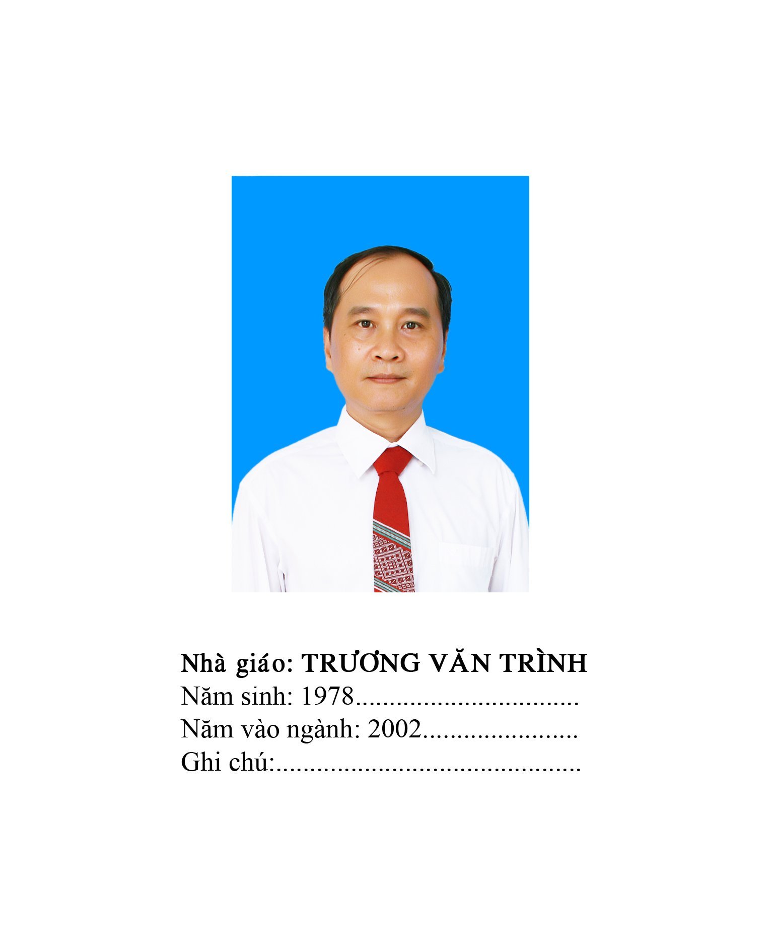 Trương Văn Trình