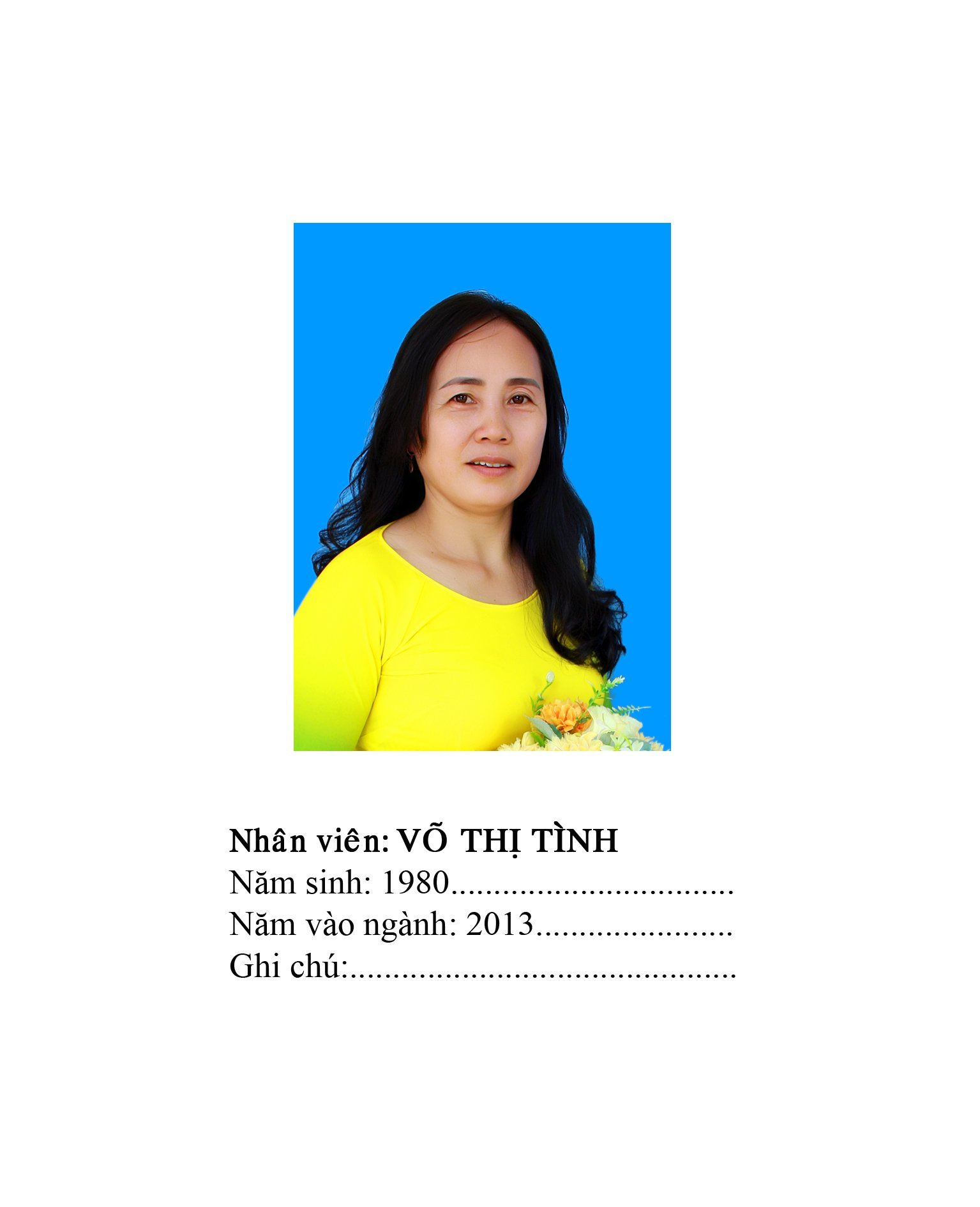 Võ Thị Tình