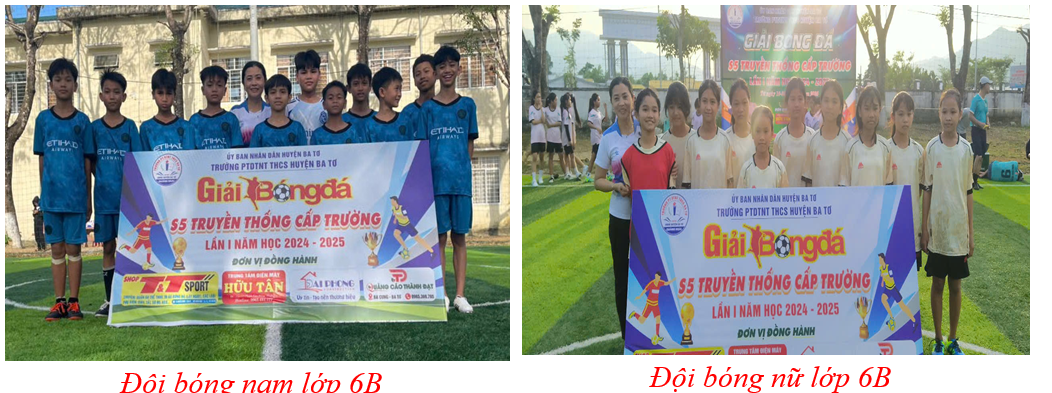 HỘI THI THỂ THAO – GIẢI BÓNG ĐÁ NAM, NỮ TRUYỀN THỐNG LẦN THỨ I, NĂM HỌC 2024-2025